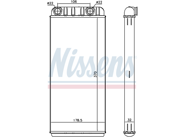 HEATER Volvo / Renault Nissens 
