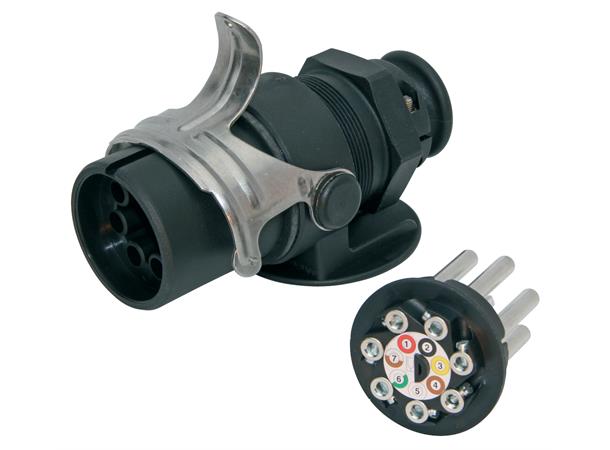 EBS/ABS Kontakt 7 pin Ledning (Hun) skru 