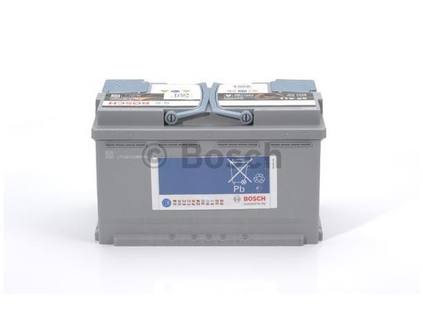 Startbatteri 12V 80Ah - AGM Bosch 