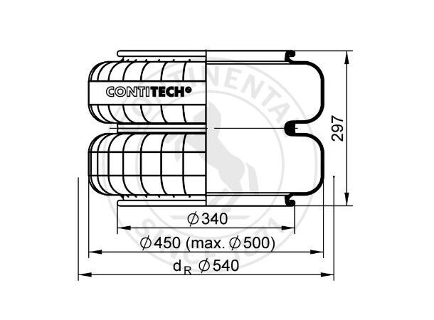 Luftbelg 2 maget GEAB 2 maget PHOENIX 