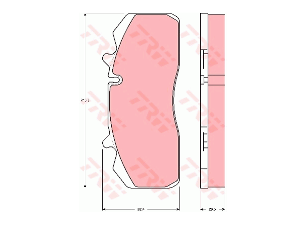 Bremseklosser Wabco PAN 19-1 PROEQUIP 