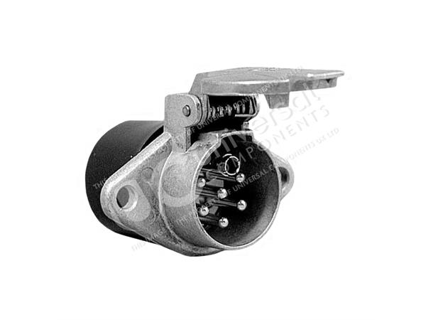 7-PIN 24V METAL SOCKET SCREW TERMINALS S Universal Components 