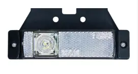 LED Markeringslykt 1Led Hvi12/24V 5M 
