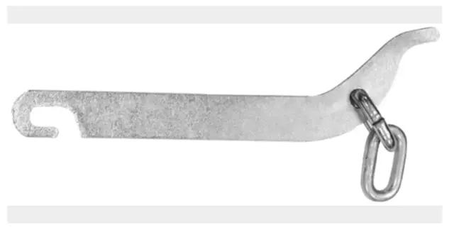 Lås 100 mm, sjakkel 0,33 t Pewag 