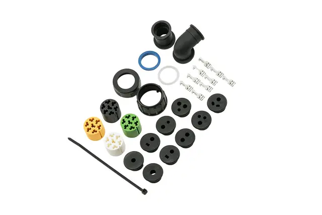 7 pin Female connector kit ( All colours Aspöck 