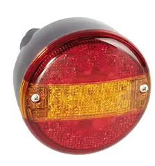 3-kammerlykt LED II Ø140mm PG11 12-24V Aspöck