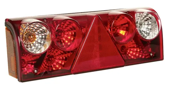 Baklys Europoint 2 4x2Pin 1xT LED LH 24v Aspöck 