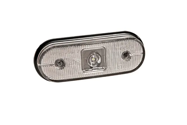 Mark.lys UniPoint LED  WH 0,5m P&R 24V Aspöck 