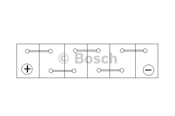 Startbatteri 45Ah 400A Bosch 