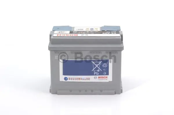 Startbatteri 60Ah 680A AGM Bosch 