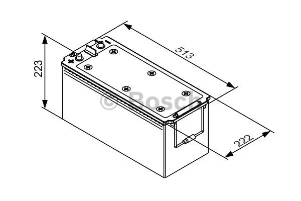 Starter Battery Bosch 