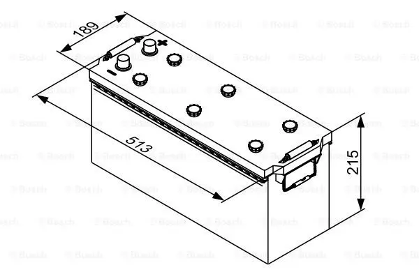 Starter Battery Bosch 