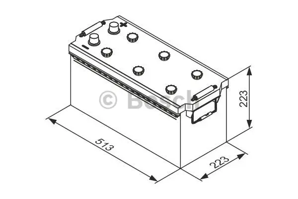 Starter Battery Bosch 