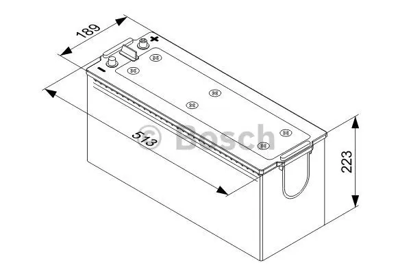 Starter Battery Bosch 