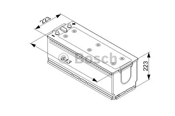 Starter Battery Bosch 