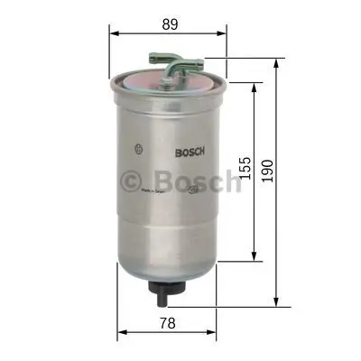 Ledningsfilter Bosch 
