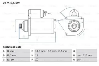 Starter Scania