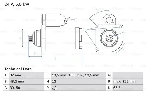 Starter Scania