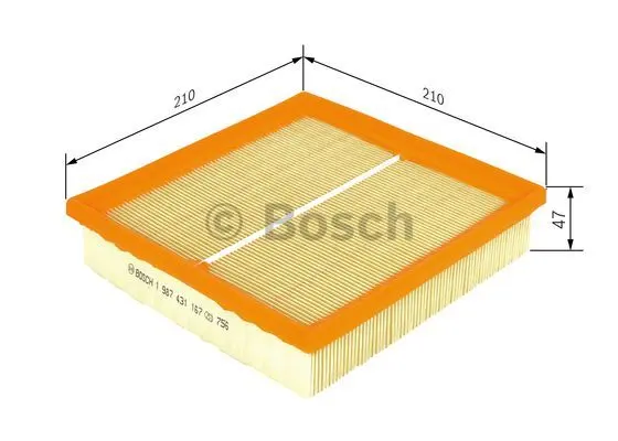 Kupefilter Volvo Bosch 