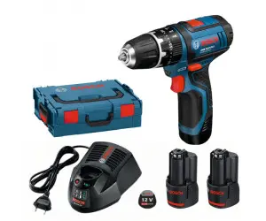 SLAGDRILL GSB 12V-15 2X2,0AH L-BOXX Bosch 