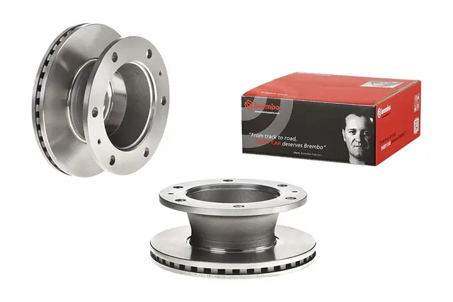 Bremseskive IVECO m/polhjul BREMBO 
