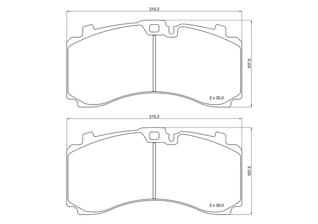 Bremseklosser BREMBO 