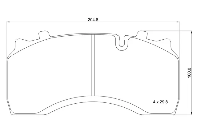 Bremseklosser RENAULT TRUCKS BREMBO 