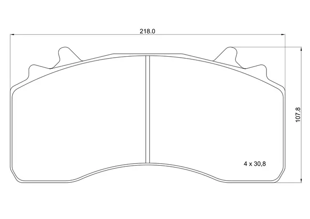 Bremseklosser MAN BREMBO 