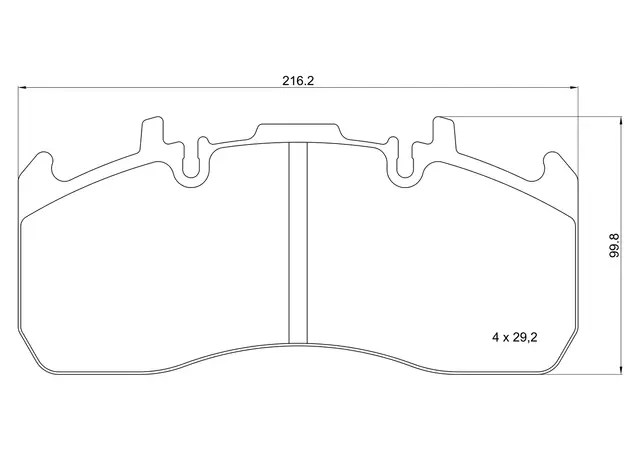 Bremseklosser RENAULT TRUCKS/VOLVO BREMBO 