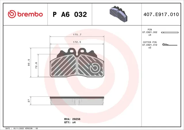 Bremseklosser IVECO BREMBO 