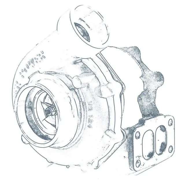 Turbo Scania - Holset BTS Turbo 