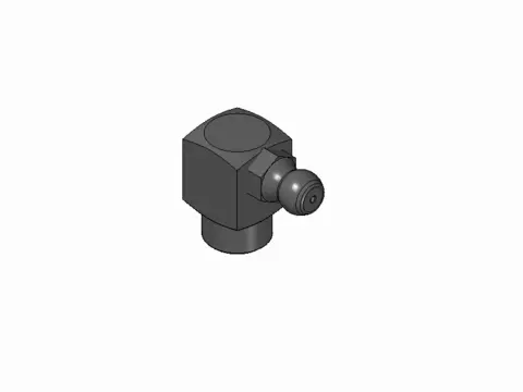 conus grease nipple H3 /  90° Bär Cargolift