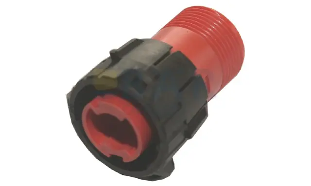 socket housing 1-pin red Bär Cargolift 