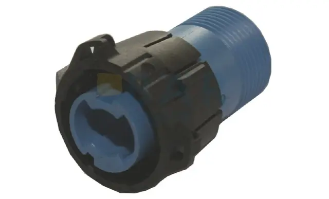socket housing 1-pin blue Bär Cargolift 