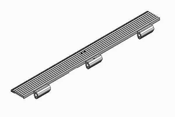 flap kit trolley stop Rx - flap 745 mm l Bär Cargolift 