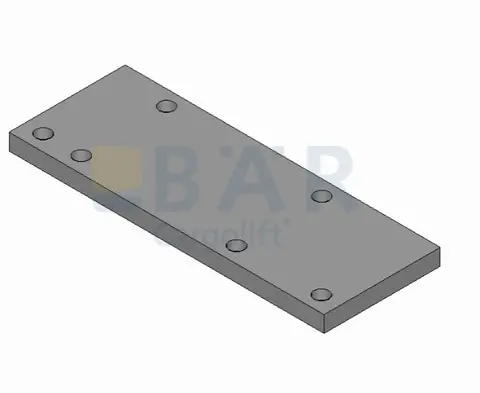 counter bracket for connecting head Bär Cargolift