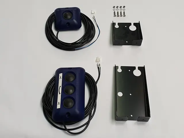control box pushbutton 3+1 kit - bracket Bär Cargolift 
