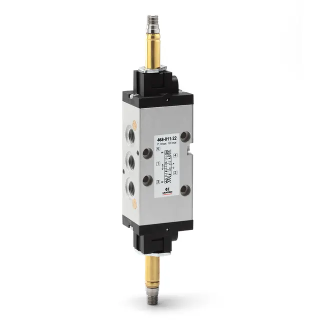 468-011-22  1/8  ELEKTRISK VENTIL 5/3 CC Camozzi 