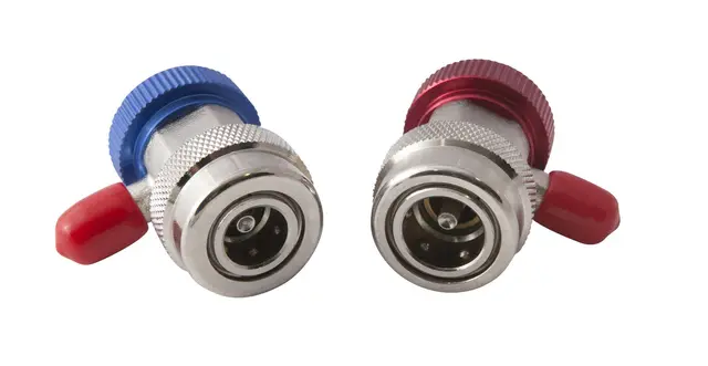 2 COUPLING M1/4" SAE R134a HIGH & LOW PR Clas 
