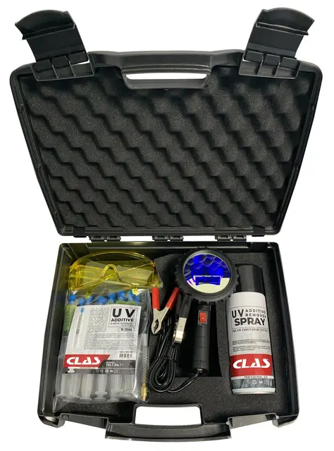 12 PCS LEAK DETECTION SET 12V UV LAMP R1 Clas 