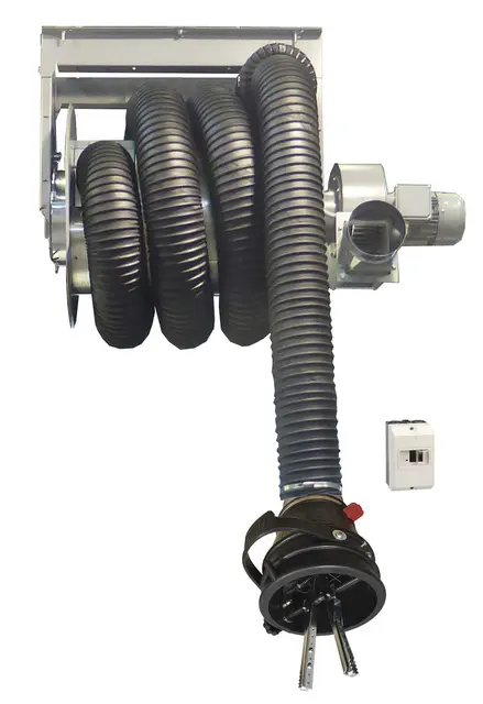 EXHAUST GAS ON ROLL 15m Ø150mm 400V Clas 