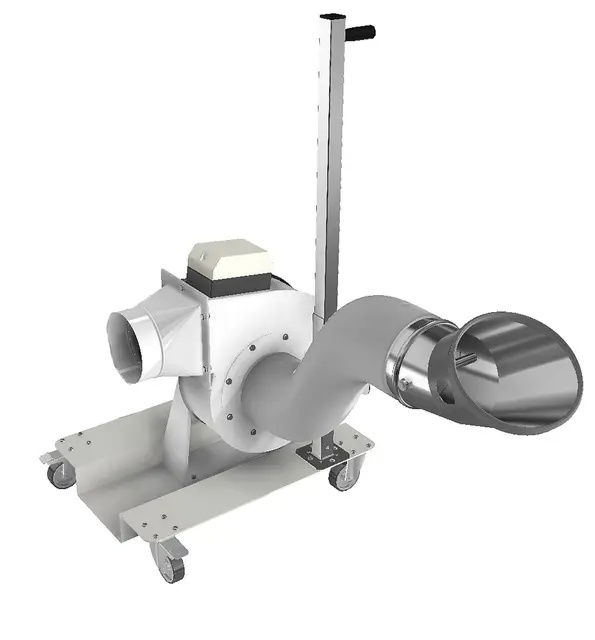 LCV/HEAVY WEIGHTS MOBILE GAS VACUUM 1m Ø Clas 