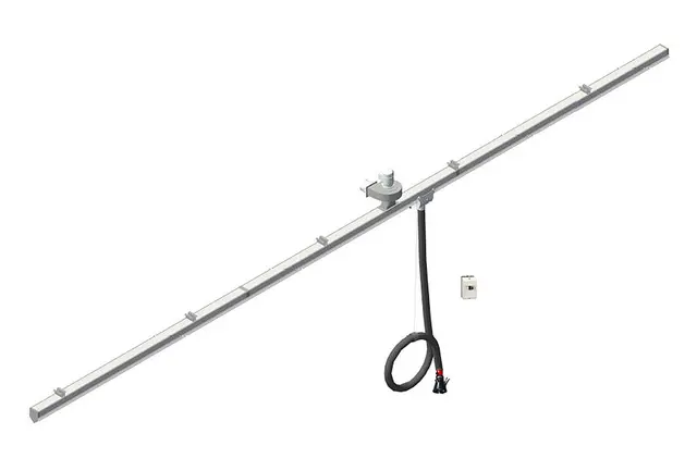 GAS SUCTION ON RAIL - 1 CART 8M Clas 