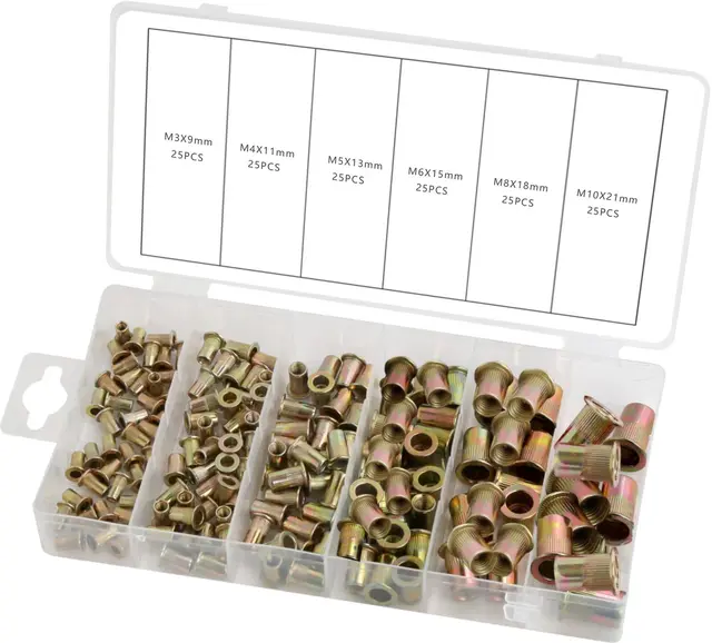 THREADED RIVET SET (150 PCS) Clas 