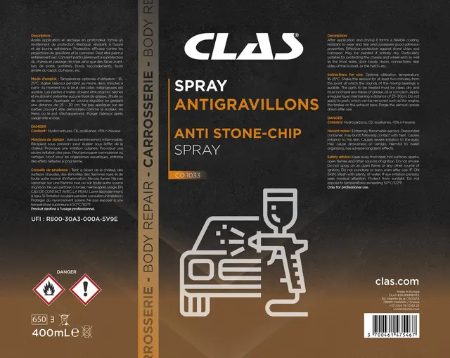 ANTI STONE-CHIP SPRAY 400ml Clas 