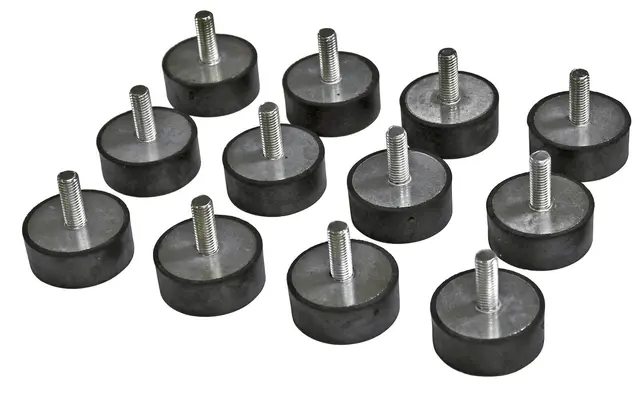 SET OF 12 ADJUSTABLE ROUND RUBBER FOR LI Clas 