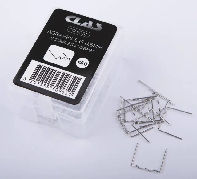 BOX OF 50 STAPLES S Ø 0.6 MM Clas 
