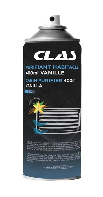 CABIN PURIFIER 400ml VANILLA Clas 