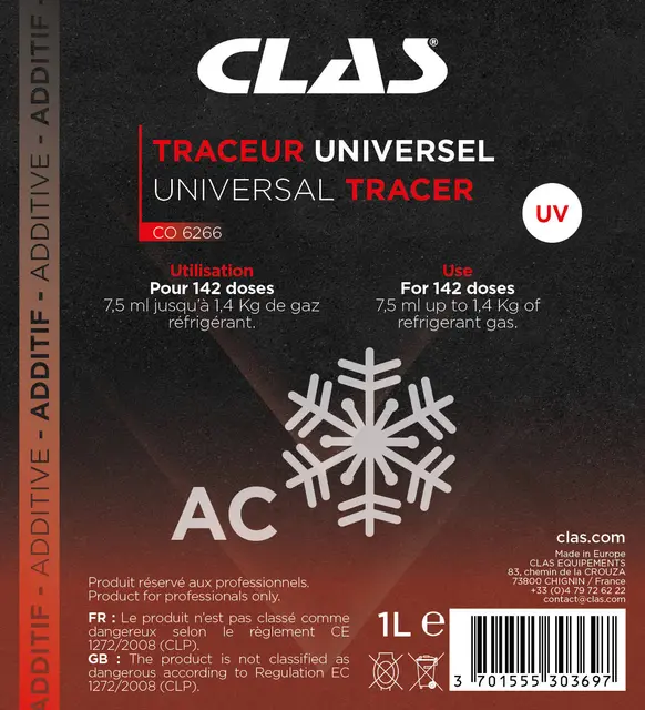 UNIVERSAL TRACER 1L Clas 