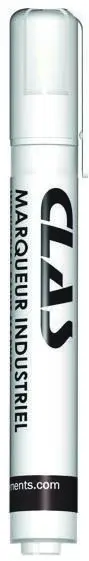 WHITE WASHABLE MARKER FOR ALL SURFACES Clas 